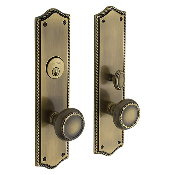 Baldwin - Estate Collection - Mortise Entry Handlesets - Barclay 6554 Mortise Handleset (Trim ONLY)