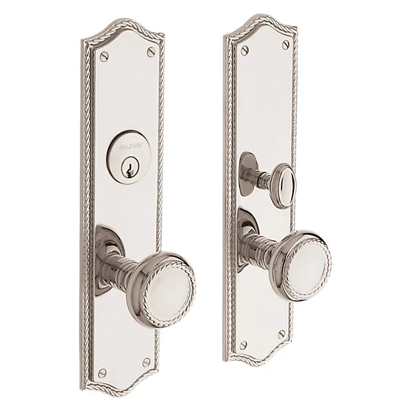 Baldwin - Estate Collection - Mortise Entry Handlesets - Barclay 6554 Mortise Handleset (Trim ONLY)