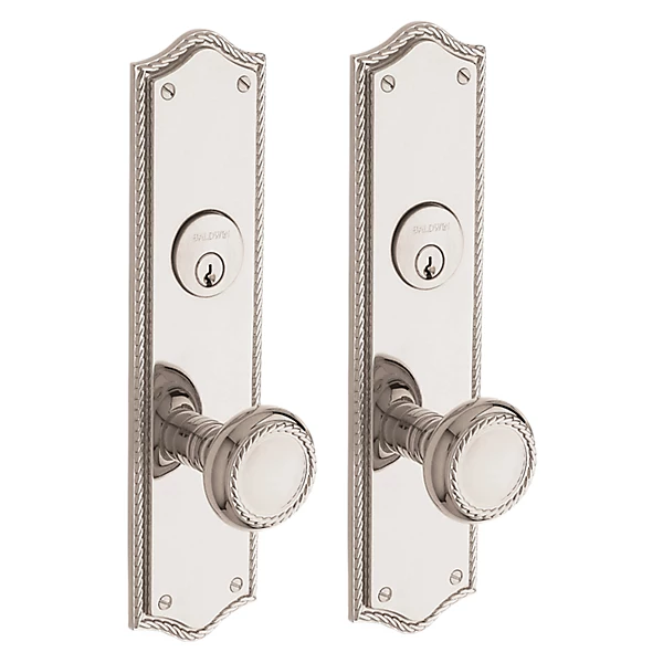 Baldwin - Estate Collection - Mortise Entry Handlesets - Barclay 6554 Mortise Handleset (Trim ONLY)