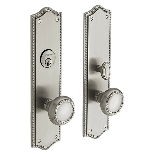 Baldwin - Estate Collection - Mortise Entry Handlesets - Barclay 6554 Mortise Handleset (Trim ONLY)