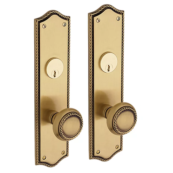 Baldwin - Estate Collection - Mortise Entry Handlesets - Barclay 6554 Mortise Handleset (Trim ONLY)