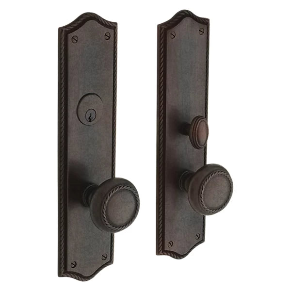 Baldwin - Estate Collection - Mortise Entry Handlesets - Barclay 6554 Mortise Handleset (Trim ONLY)