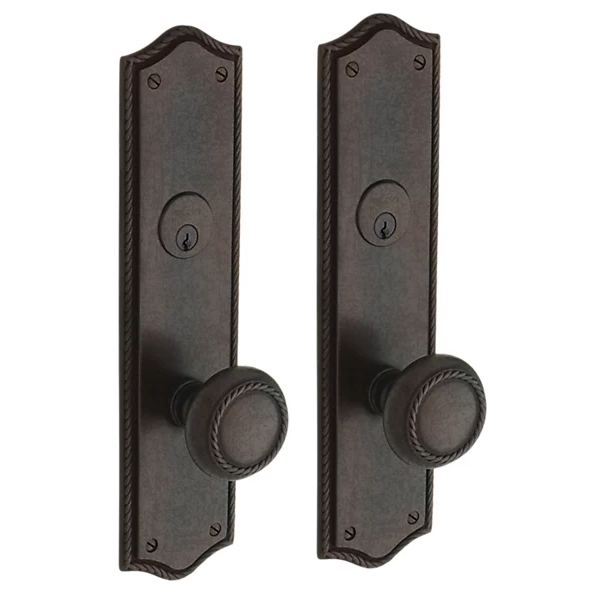 Baldwin - Estate Collection - Mortise Entry Handlesets - Barclay 6554 Mortise Handleset (Trim ONLY)