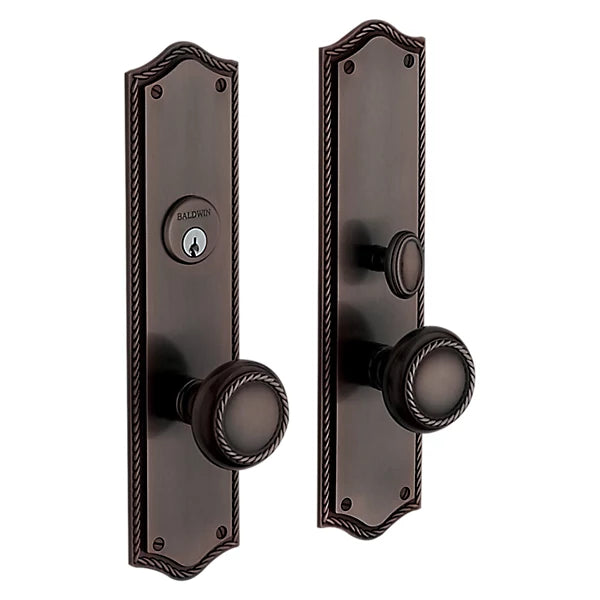 Baldwin - Estate Collection - Mortise Entry Handlesets - Barclay 6554 Mortise Handleset (Trim ONLY)