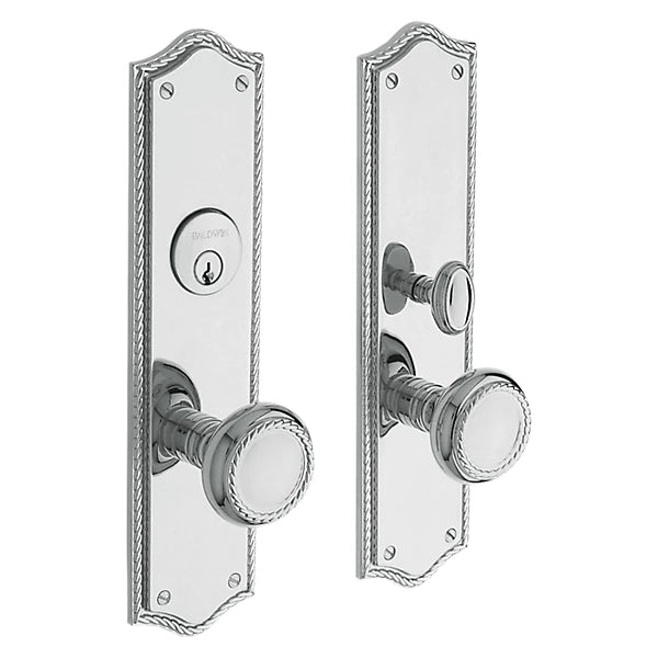 Baldwin - Estate Collection - Mortise Entry Handlesets - Barclay 6554 Mortise Handleset (Trim ONLY)