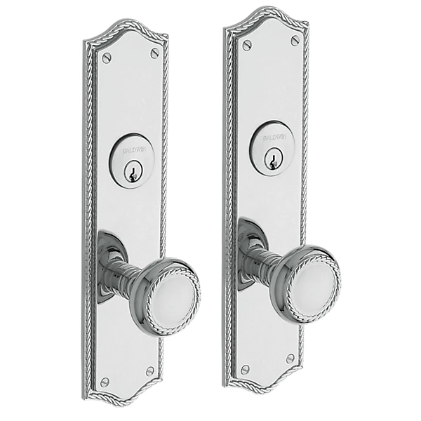 Baldwin - Estate Collection - Mortise Entry Handlesets - Barclay 6554 Mortise Handleset (Trim ONLY)