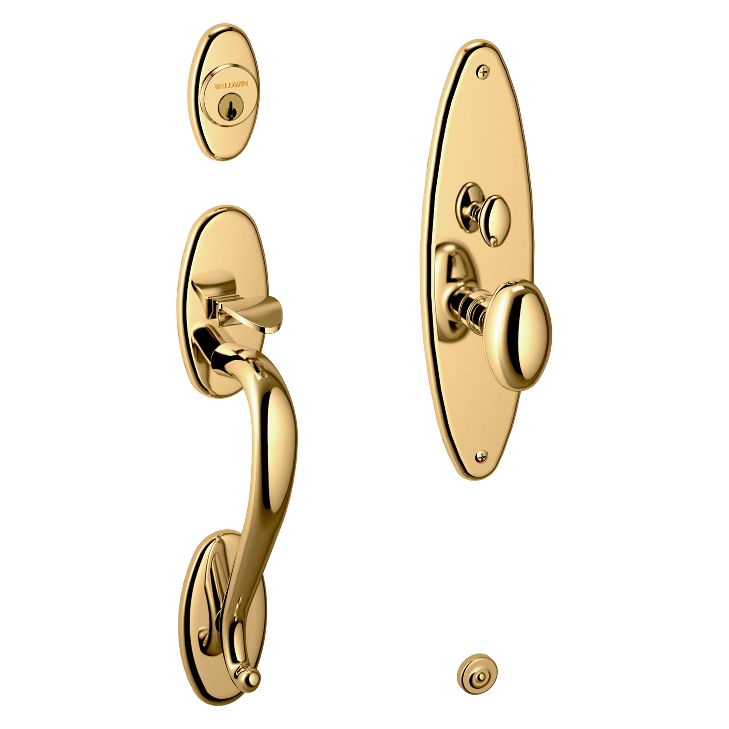 Baldwin - Estate Collection - Mortise Entry Handlesets - Lexington 6560 Mortise Handleset (Trim ONLY)