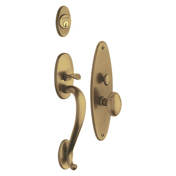 Baldwin - Estate Collection - Mortise Entry Handlesets - Lexington 6560 Mortise Handleset (Trim ONLY)