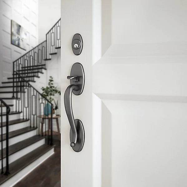 Baldwin - Estate Collection - Mortise Entry Handlesets - Lexington 6560 Mortise Handleset (Trim ONLY)