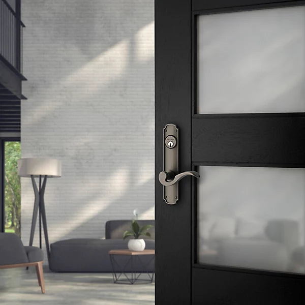 Baldwin - Estate Collection - Mortise Entry Handlesets - Bismark 6942 Mortise Handleset (Trim ONLY)