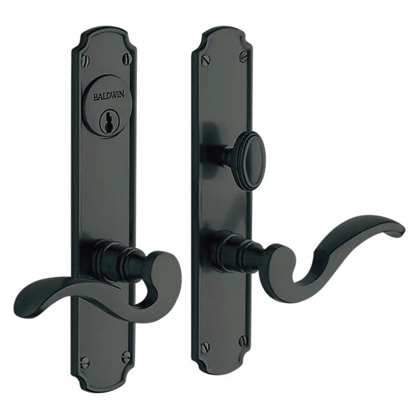 Baldwin - Estate Collection - Mortise Entry Handlesets - Bismark 6942 Mortise Handleset (Trim ONLY)