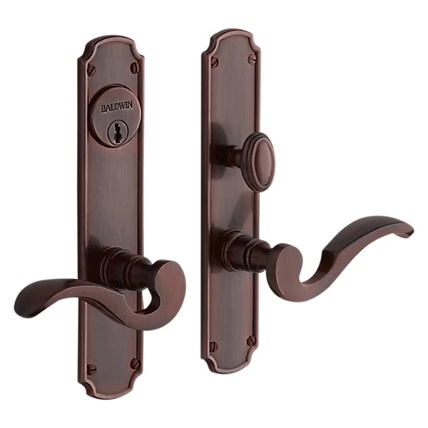 Baldwin - Estate Collection - Mortise Entry Handlesets - Bismark 6942 Mortise Handleset (Trim ONLY)