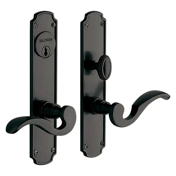 Baldwin - Estate Collection - Mortise Entry Handlesets - Bismark 6942 Mortise Handleset (Trim ONLY)