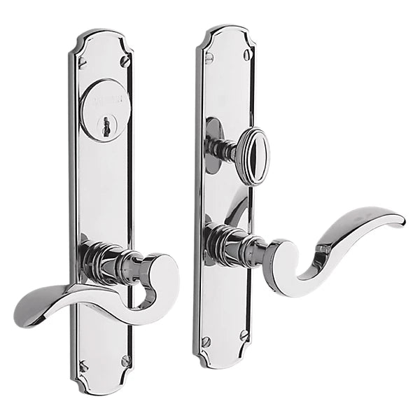 Baldwin - Estate Collection - Mortise Entry Handlesets - Bismark 6942 Mortise Handleset (Trim ONLY)