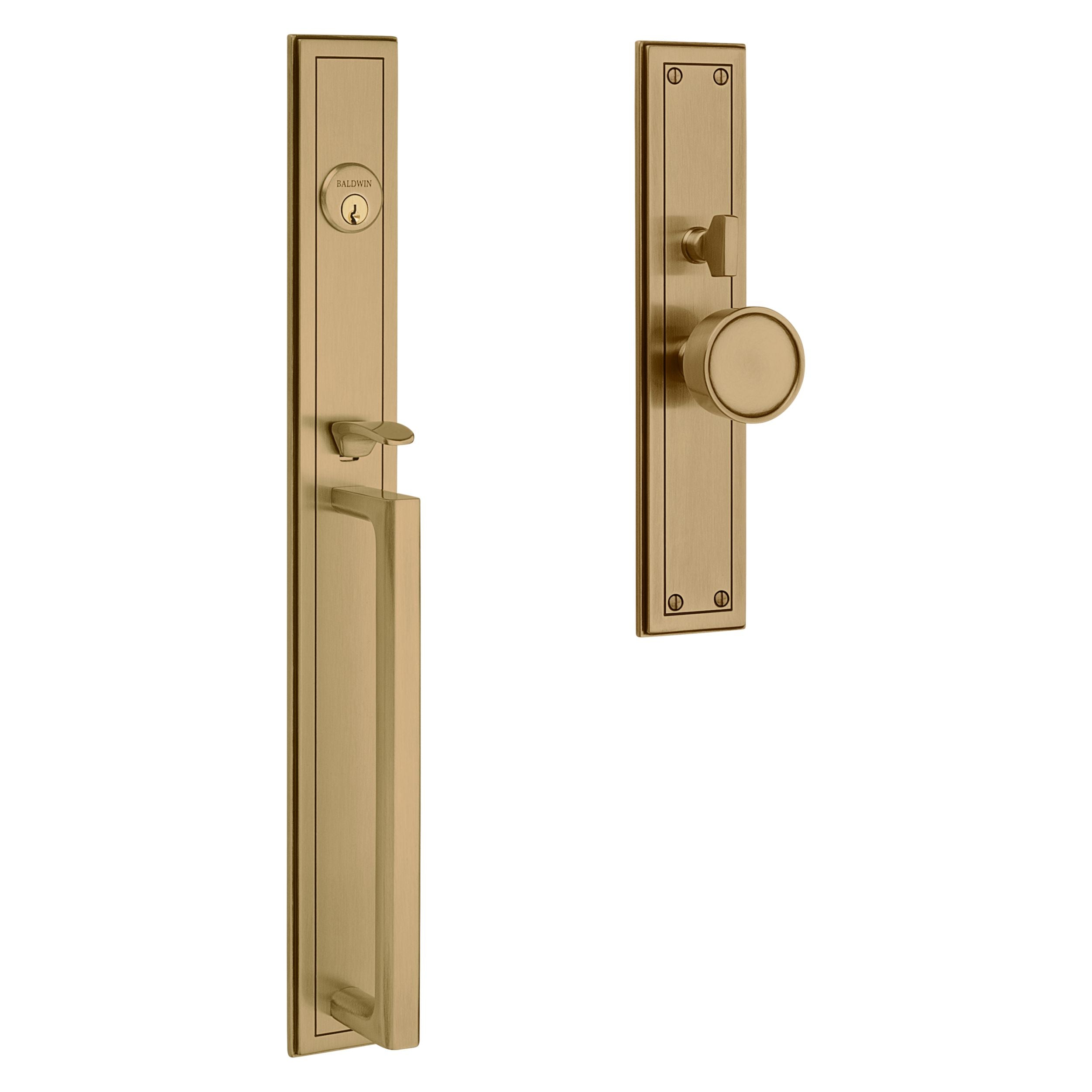 Baldwin - Estate Collection - Mortise Entry Handlesets - Hollywood Hills 6946 Mortise Handleset (Trim ONLY)
