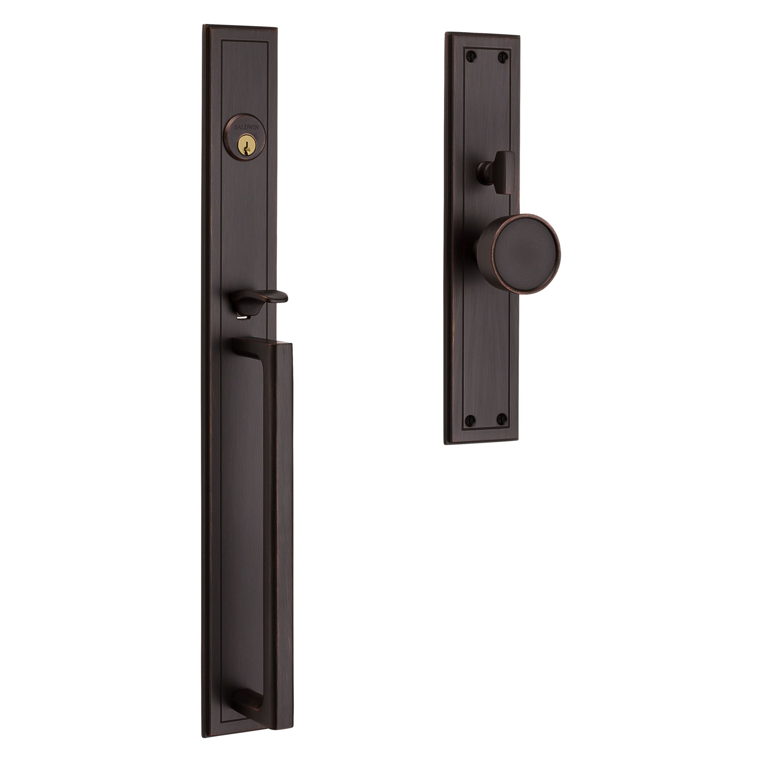 Baldwin - Estate Collection - Mortise Entry Handlesets - Hollywood Hills 6946 Mortise Handleset (Trim ONLY)