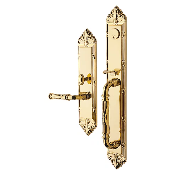 Baldwin - Estate Collection - Mortise Entry Handlesets - Edinburgh 6952 Mortise Handleset (Trim ONLY)