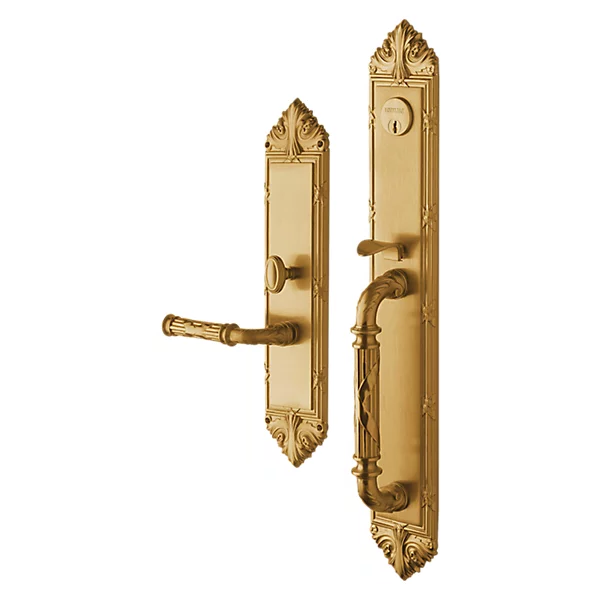 Baldwin - Estate Collection - Mortise Entry Handlesets - Edinburgh 6952 Mortise Handleset (Trim ONLY)
