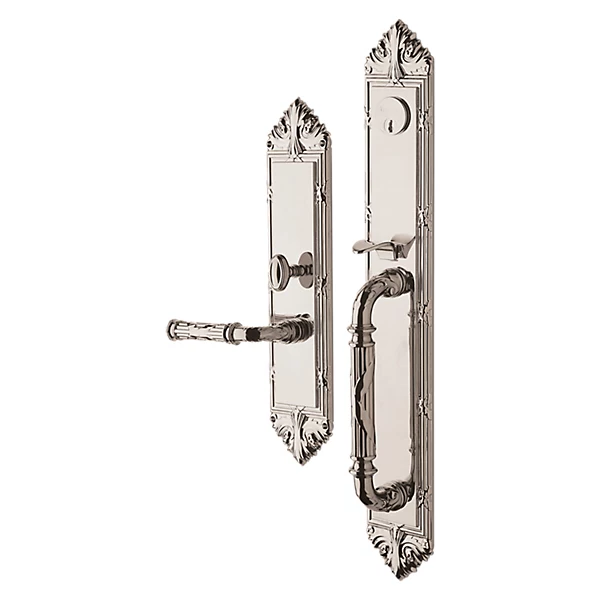 Baldwin - Estate Collection - Mortise Entry Handlesets - Edinburgh 6952 Mortise Handleset (Trim ONLY)