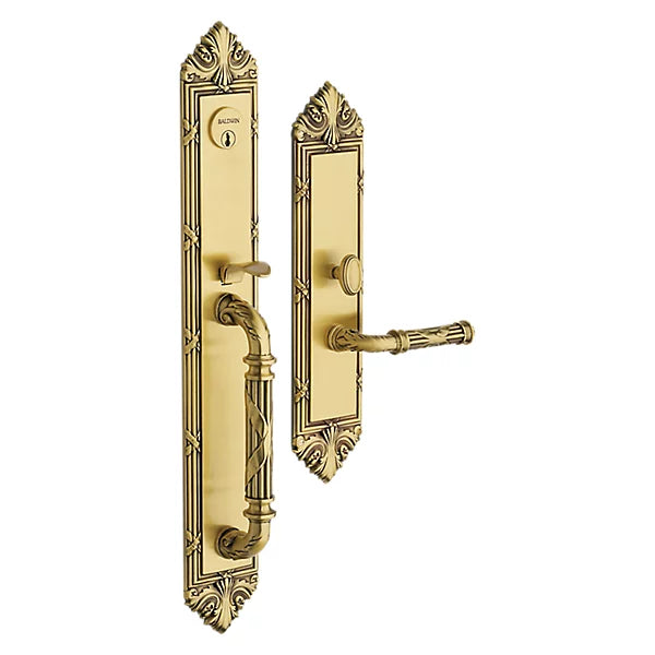 Baldwin - Estate Collection - Mortise Entry Handlesets - Edinburgh 6952 Mortise Handleset (Trim ONLY)