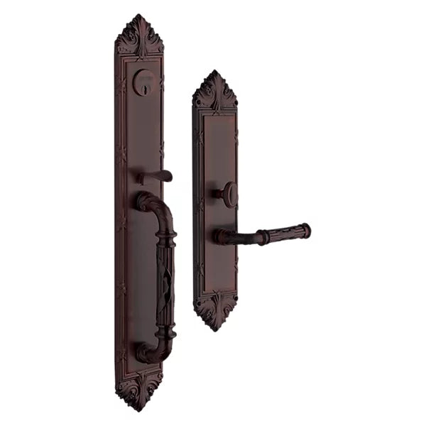 Baldwin - Estate Collection - Mortise Entry Handlesets - Edinburgh 6952 Mortise Handleset (Trim ONLY)