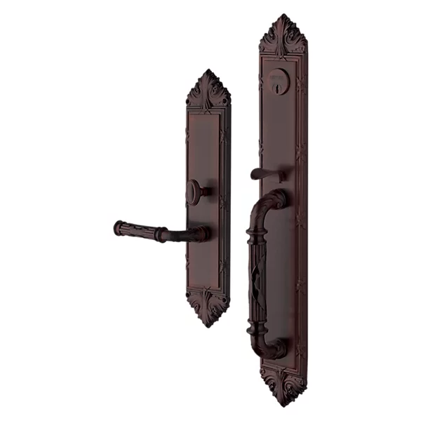 Baldwin - Estate Collection - Mortise Entry Handlesets - Edinburgh 6952 Mortise Handleset (Trim ONLY)