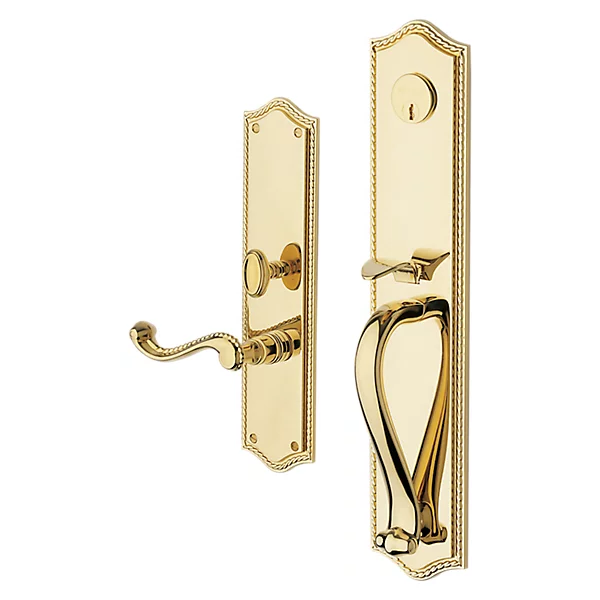 Baldwin - Estate Collection - Mortise Entry Handlesets - Bristol 6963 Mortise Handleset (Trim ONLY)
