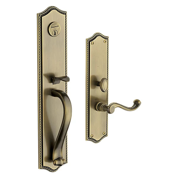 Baldwin - Estate Collection - Mortise Entry Handlesets - Bristol 6963 Mortise Handleset (Trim ONLY)
