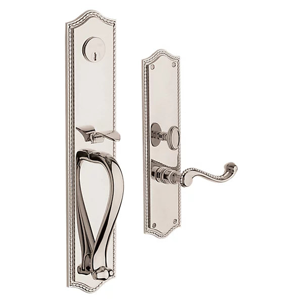 Baldwin - Estate Collection - Mortise Entry Handlesets - Bristol 6963 Mortise Handleset (Trim ONLY)