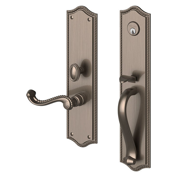 Baldwin - Estate Collection - Mortise Entry Handlesets - Bristol 6963 Mortise Handleset (Trim ONLY)