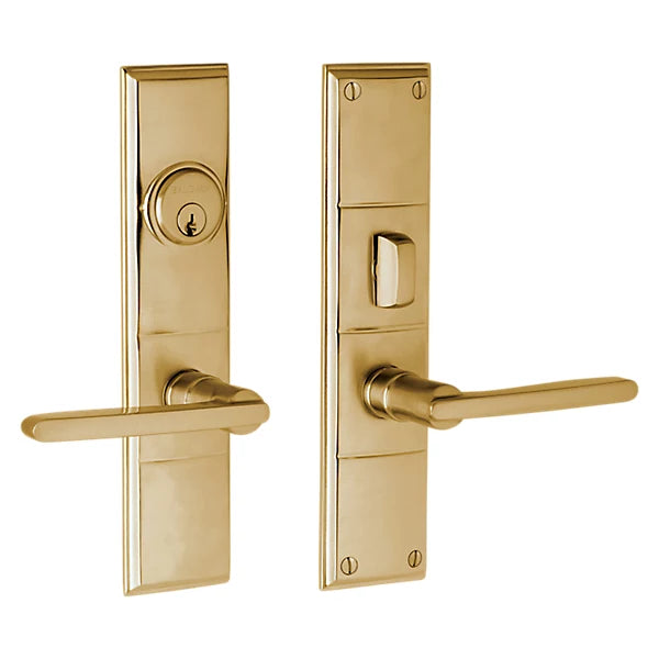 Baldwin - Estate Collection - Mortise Entry Handlesets - Houston 6973 Mortise Handleset (Trim ONLY)