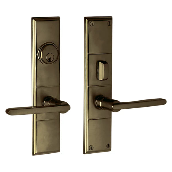 Baldwin - Estate Collection - Mortise Entry Handlesets - Houston 6973 Mortise Handleset (Trim ONLY)
