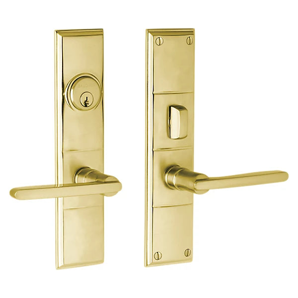 Baldwin - Estate Collection - Mortise Entry Handlesets - Houston 6973 Mortise Handleset (Trim ONLY)