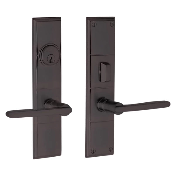 Baldwin - Estate Collection - Mortise Entry Handlesets - Houston 6973 Mortise Handleset (Trim ONLY)