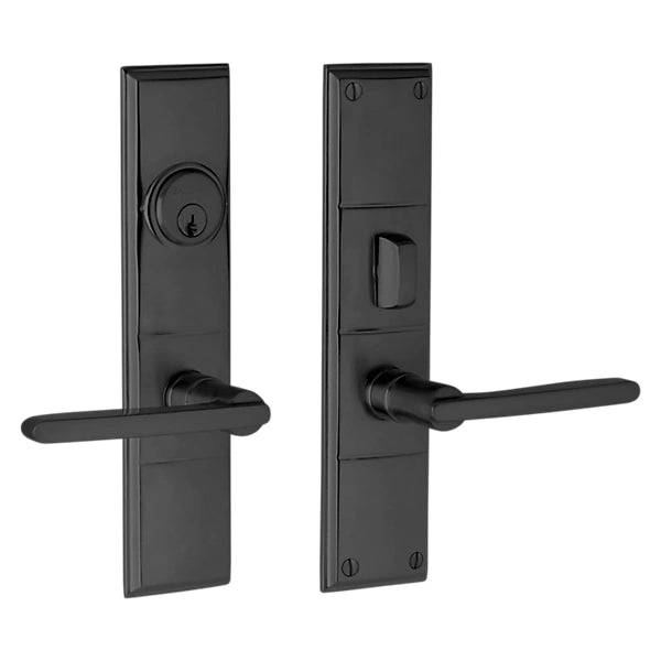Baldwin - Estate Collection - Mortise Entry Handlesets - Houston 6973 Mortise Handleset (Trim ONLY)