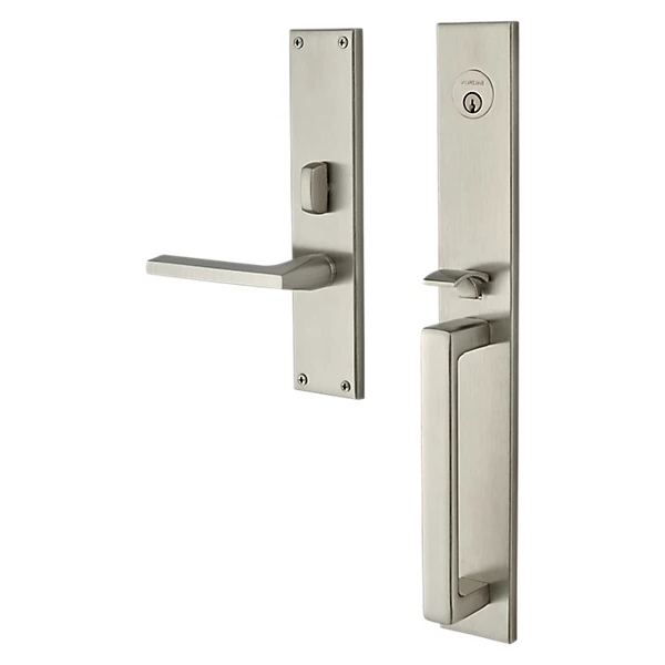 Baldwin - Estate Collection - Mortise Entry Handlesets - Minneapolis 16" 6976 Mortise Handleset (Trim ONLY)