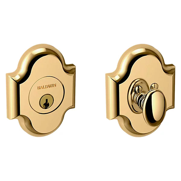 Baldwin - Estate Collection - Deadbolts - 8252 Arched Deadbolt (Single Cylinder - 2-1/8" Door Prep)