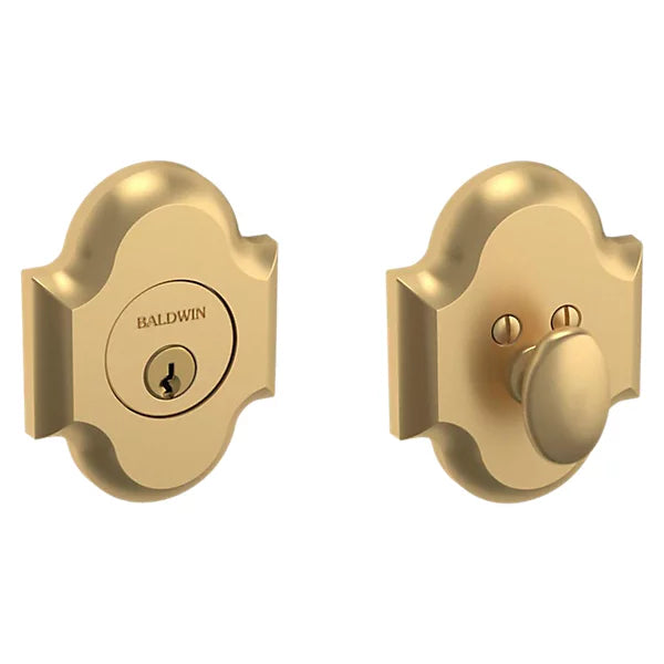 Baldwin - Estate Collection - Deadbolts - 8252 Arched Deadbolt (Single Cylinder - 2-1/8" Door Prep)