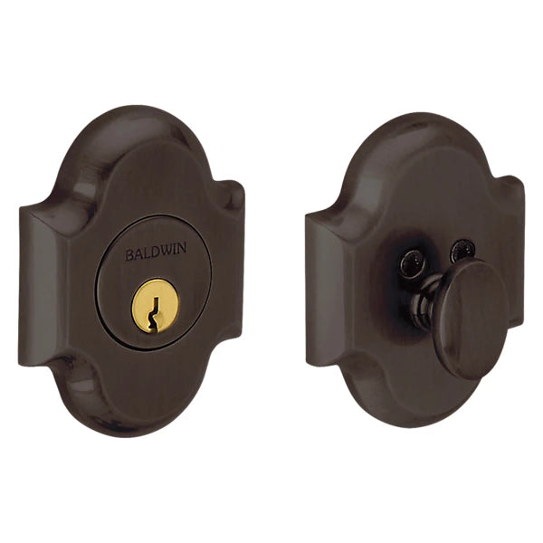 Baldwin - Estate Collection - Deadbolts - 8252 Arched Deadbolt (Single Cylinder - 2-1/8" Door Prep)
