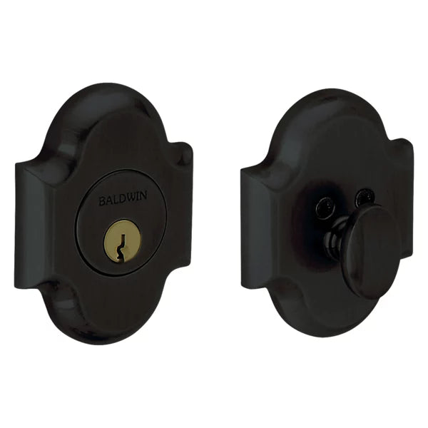 Baldwin - Estate Collection - Deadbolts - 8252 Arched Deadbolt (Single Cylinder - 2-1/8" Door Prep)