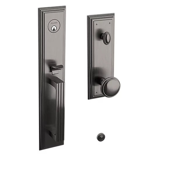 Baldwin - Estate Collection - Tubular Entry Handlesets - Tremont Full Escutcheon Emergency Egress Handleset w/ 5069 Knob