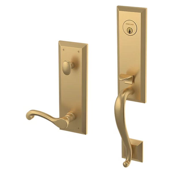 Baldwin - Estate Collection - Tubular Entry Handlesets - Stonegate Emergency Egress Handleset w/ 5445V Classic Lever
