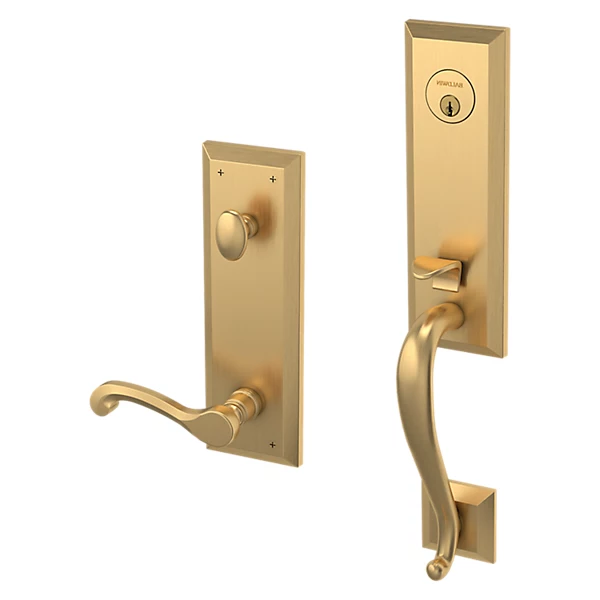 Baldwin - Estate Collection - Tubular Entry Handlesets - Stonegate Emergency Egress Handleset w/ 5445V Classic Lever