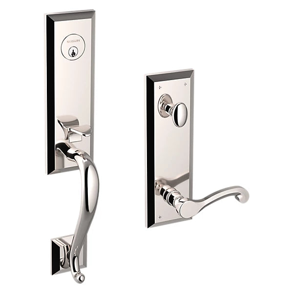 Baldwin - Estate Collection - Tubular Entry Handlesets - Stonegate Emergency Egress Handleset w/ 5445V Classic Lever