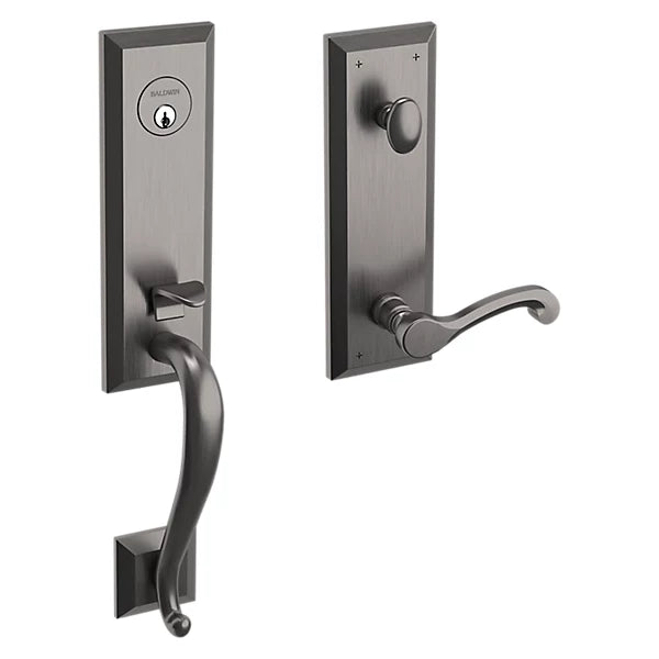Baldwin - Estate Collection - Tubular Entry Handlesets - Stonegate Emergency Egress Handleset w/ 5445V Classic Lever