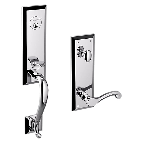 Baldwin - Estate Collection - Tubular Entry Handlesets - Stonegate Emergency Egress Handleset w/ 5445V Classic Lever