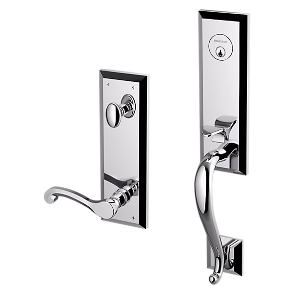 Baldwin - Estate Collection - Tubular Entry Handlesets - Stonegate Emergency Egress Handleset w/ 5445V Classic Lever