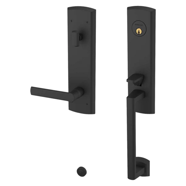 Baldwin - Estate Collection - Tubular Entry Handlesets - Soho 3/4 Escutcheon Emergency Egress Handleset w/ 5485V Soho Lever