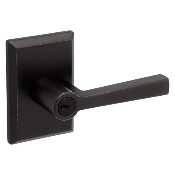 Baldwin - Reserve Collection - Keyed Levers - Taper Door Lever (Entry)