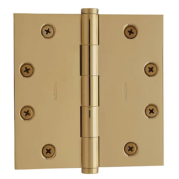 Baldwin - Estate Collection - Hinges - Square Corner Mortise Hinge w/ Non-Removable Pin (Each)